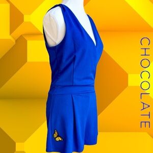 Chocolate Women's Vibrant Blue Romper